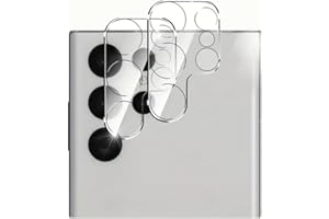 Wei Tech Kameraschutz Panzerglas Doppelverglasung für Samsung Galaxy S25 Ultra – 9H Härte, Ultra-HD Klarheit, Komplett Kamera Schutz, Full-Coverage, Kratzfest, 2er Pack Kamera Panzerglas