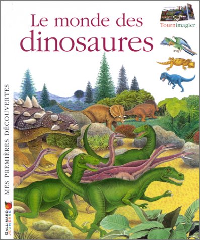 couverture de : Le monde des dinosaures