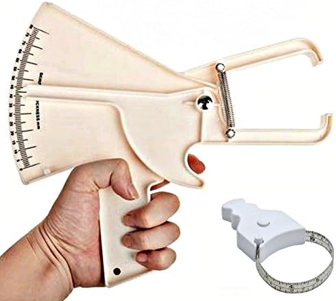 Skinfold Caliper measure body fat, Fat Caliper Charts 0-80mm top Quality for Health Weight Loss Fitness