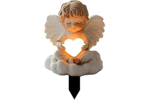 JACKANNA 2D-Hofschild, Grabschmuck Wetterfest, Grabdeko, Friedhof Deko, Grab Deko Wetterfest stilvolles Blumentopf-Ornament, flaches Acryldekor für den Topfhof (1)