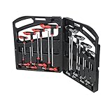 Garantía de por vida Silverline 250028 - Destornilladores con mango en T, 16 pzas (16 pzas)