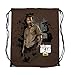 Produktbild The Walking Dead - Turnbeutel - Stoffbeutel - Rick Grimes - 44 x 35 cm