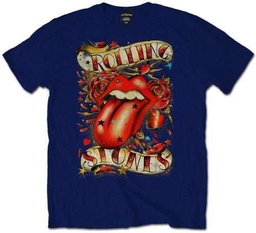 Men's Tongue and Stars Short Sleeve T-Shirt