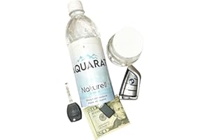 LETPETSET Diversion Wasserflasche Versteck Safe Dose Geheimtresor mit auslaufsicherem Deckel und riesigem verstecktem Fach für Schlüssel, Bargeld und Wertsachen