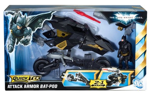 Imagen 7 de Batman W7219 - Batmoto Transformable (Mattel)