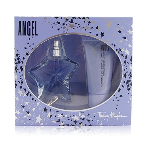 Thierry Mugler Angel Eau de Parfum Refillable Stars 15 ml and Body Lotion Gift Set for Her 30 ml