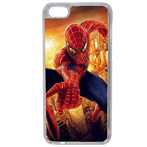 AUX Prix Canons – Funda Funda Carcasa Spider Man Avenger Comic Marvel iPhone 5 – 5S
