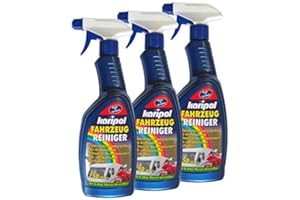 Preisjubel 3 x Karipol Fahrzeugreiniger 750ml, Caravan-Reiniger, Motorrad-Reiniger