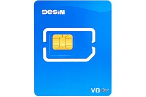 9ESIM V0MAX eSIM-kort för olåst Android – SIM till eSIM-adapter, 30 profiler, obegränsade nedladdningar, STK-meny, förskuren nano/mikro/standard, globala resor i USA/Europa/Japan/Kina