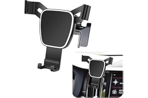 LUNQIN Car Phone Holder for 2018-2025 Volvo XC60 Auto Accessories Navigation Bracket Interior Decoration Mobile Cell Phone Mount