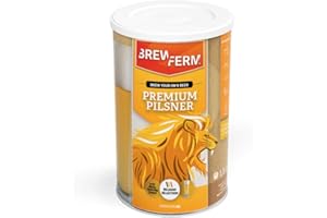 Brewferm - Kit de bière Premium Pilsner - Kit biere a faire soi meme - 12 Litres - Rafraîchissante, savoureuse et agréable amertume de houblon