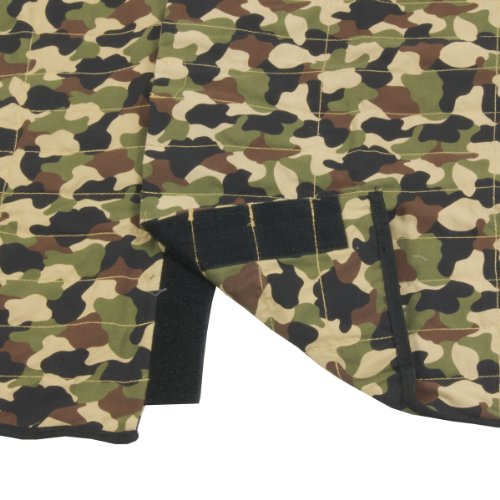 NFP Alfombrilla de refrigeración para Perro para Mantener a tu Mascota Fresca en el Calor sin Perros húmedos Camuflaje - XL