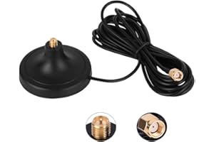 AIGOLINK Cavo SMA Prolunga Antenna 3M, Maschio a Femmina RG174 Coassiale per Modem Router Cellulare 2G 3G 4G LTE WiFi