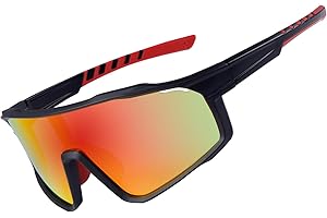 OKH Polarizzati Occhiali da Sole Ciclismo per Uomo Donna Occhiali per Sport All'aria Aperta Protezione UV400 Guida Pesca Mountain Bike