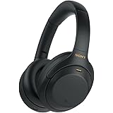Sony WH-1000XM4 Industry Leading Wireless Noise Cancellation Bluetooth Over Ear Headphones with Mic for Phone Calls, 30 Hours