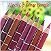 icase4u 12 Colors Women's Professional Lipliner set of Waterproof Lip Liner Pencil 15CM (Lipliner)