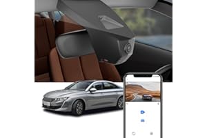 FITCAMX Dashcam 2160P Convient pour Peugeot 508 /508SW /508 Sport Engineered /508 SW Sport Engineered/ 508 Berline, OEM Caméra de Voiture 4k Video WiFi, Vision Nocturne, G-Senseur, WDR, 64 Go Carte