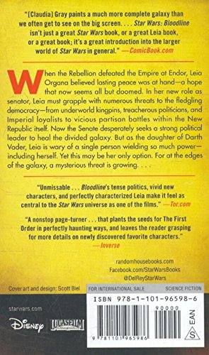 Livres Couvertures de Bloodline (Star Wars)