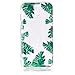 Price comparison product image Insteel Samsung Galaxy J5 2017 Case,Galaxy J530 Case, Ultra Slim Clear Gel Soft TPU Silicone Shockproof Phone Case with Green Plantain Leaves Pattern Back Cover Shell for Samsung Galaxy J5 2017