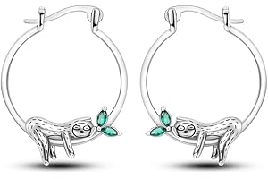NARMO 925 de mujer pendientes de plata esterlina Pendientes de zirconia cúbica simples,Joyas Regalos de Cumpleaños para Mamá Esposa