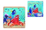 20x20cm Eichhorn 100003387 - Disney Finding Dory, Einlegepuzzle, 2-sortiert, bunt