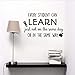 Produktbild Every Student Can Learn Wall Sticker Encourage Motto Pencil Apple Vinyl Removable Wall Art Study Room Classroom Home Decor 95 * 58.cm