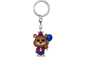 Funko Pop! Keychain: Five Nights At Freddy'S (FNAF) SB - Balloon Freddy Fazbear - Minifigura de Vinilo Coleccionable Llavero Original - Relleno de Calcetines - Idea de Regalo - Minifigura