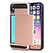 Price comparison product image Armour Hard Back Ultra Slim Cover Case with Card Holder for the Apple iPhone 6 / 6S With Free UK Delivery By iPro Accessories® (ROSE GOLD)