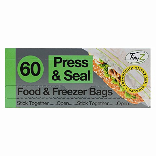 Preisvergleich Produktbild TidyZ Press & Seal Speisen und Gefrierbeutel Pack 60