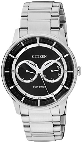 Citizen Herren-Armbanduhr XL Analog Quarz Edelstahl BU4000-50E