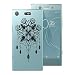 Produktbild Yokata Sony Xperia XZ1 Compact Hülle Transparent Weiche Silikon Handyhülle Schutzhülle TPU Handy Tasche Schale Etui Weich Silicone Bumper Ultra Dünn Slim Schlank Durchsichtig Handytasche Premium Kratzfest Clear Backcover Schutz für Sony Xperia XZ1 Compact (4,6 Zoll) Case Cover - Glockenblume