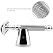 Jagen David ® D1 - Double Edge Razor with Stand - Safety Razor Fits All Double Edge Razor Blades unique Christmas gift for him (Silver)
