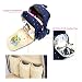 Aosbos Baby Diaper Bag 16 Pockets Nappy Changing Bag Diaper Backpack Mummy Large Capacity Shoulder Bag Handbag