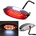 Produktbild universal 28 LED Motorrad Bremslichter Rücklicht Rückleuchte Heckleuchten(Rot)