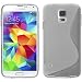 Produktbild PhoneNatic Case für Samsung Galaxy S5 Neo Hülle Silikon clear S-Style Cover Galaxy S5 Neo Tasche + 2 Schutzfolien