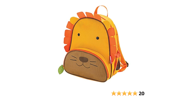 skip hop lion backpack