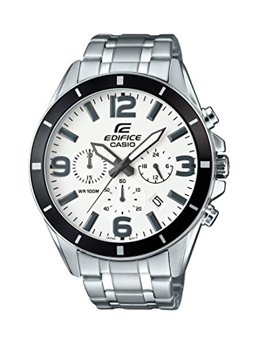 Casio Herren-Armbanduhr Edifice Analog Quarz Edelstahl EFR-553D-7BVUEF Casio Herren-Armbanduhr Edifice Analog Quarz Edelstahl EFR-553D-7BVUEF