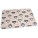 Produktbild Cool Woodland Grizzly Bears Hipster Indian Arrows And Super Hero Mask Illustration For Kids Gender Neutral Pale Black And White Baby Portable Reusable Changing Pad Mat 19.7x 27.5 inch