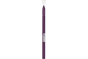 MAYBELLINE NEW YORK Maybelline New-York - Crayon Gel Effet Tatouage Yeux - Waterproof avec Tenue Extrême jusqu'à 36h - Tattoo Liner - 940 Rich Amethyst (Mauve)