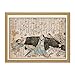 Produktbild Doppelganger33 LTD Painting Cultural Japan Utagawa Fat Man Arms Outstretched Large Framed Art Print Poster Wall Decor 18x24 inch Supplied Ready to Hang Malerei Kulturell Wand Deko