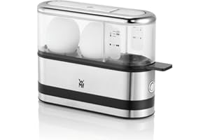WMF Cuit-oeufs, 2 œufs, 250 W, Inox 18/10 Cromargan, Tritan sans BPA, KITCHENminis 0415020011