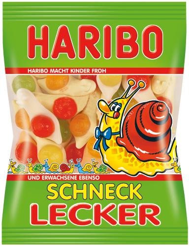 Haribo Schneck Lecker, 15er Pack (15 x 200 g Beutel)