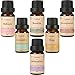 Produktbild Skymore Top 6 Reine Ätherische Öle Set, 100% Pure Aroma Öle, 6 Effekts Namen(Refresh, Sleep, Immunity, Relaxation, Decompression, Breathe), für Aromatherapie/Diffuser/Lufterfrischer Geeignet, 6x10ml