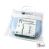 Orthopädisches Plattkopf Babykissen mit zwei entfernbaren Bezügen beugt vor / heilt Plagiozephalie (Schiefschädel-Kopfform) | Babykopfkissen für die korrekte Kleinkind-Position, perfekt für den Kinderwagen, das Kinderbett oder die Wiege – KoalaBabycare – Babykissen gegen Kopfverformung - 8