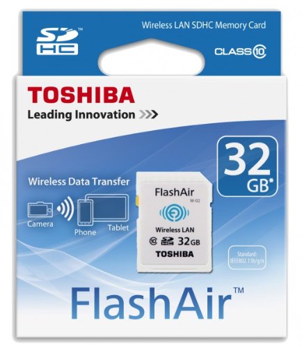 Toshiba SD-R032GR7AL01 SDHC Flash AIR Class 10 Speicherkarte - 2