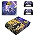 Price comparison product image THTB Playstation 4 Pro + 2 Controller Design Sticker Protector Set - Fortnite (1)/PS4 P