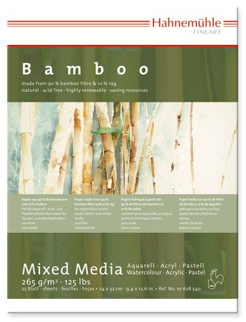10628540 Bambou Mixed Media Pad, 265 g/m²