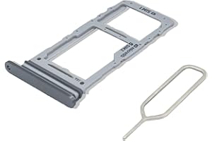 Eonpam SIM Kartenrahmen für (Samsung Galaxy Note 10+ Plus) Originale Qualität Ersatz Karten rahmen Inkl SIM Kartenschlitz Pin(Glühen)