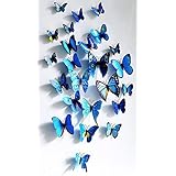 12 mariposas 3D para