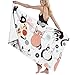 Produktbild Gebrb Prämie Duschtücher/Badetücher,Strandtücher,Camping Towel, Gym Towel, Sports Towel, Swimming Towel 31"x51" - Lead Free - Safe Children Fidget Toy Hand Spinner Curly Tail Cats Pattern Print
